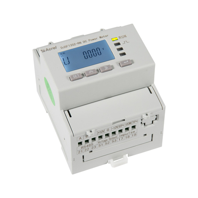 DC Dual Circuits Monitoring DIN Rail Energy Meter DJSF1352-RN