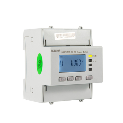 DC Dual Circuits Monitoring DIN Rail Energy Meter DJSF1352-RN